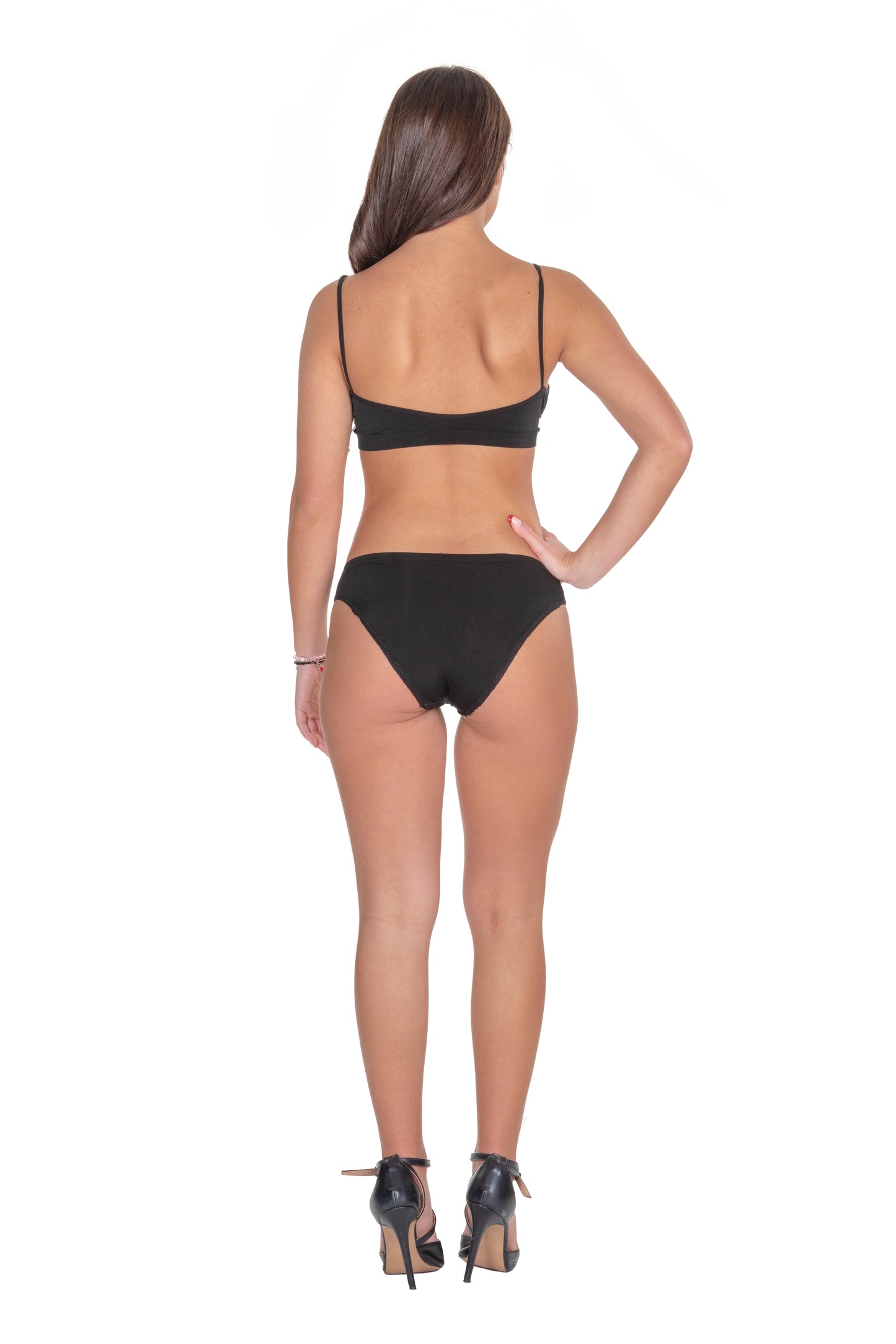 Slip vita bassa seta vegetale/ricino