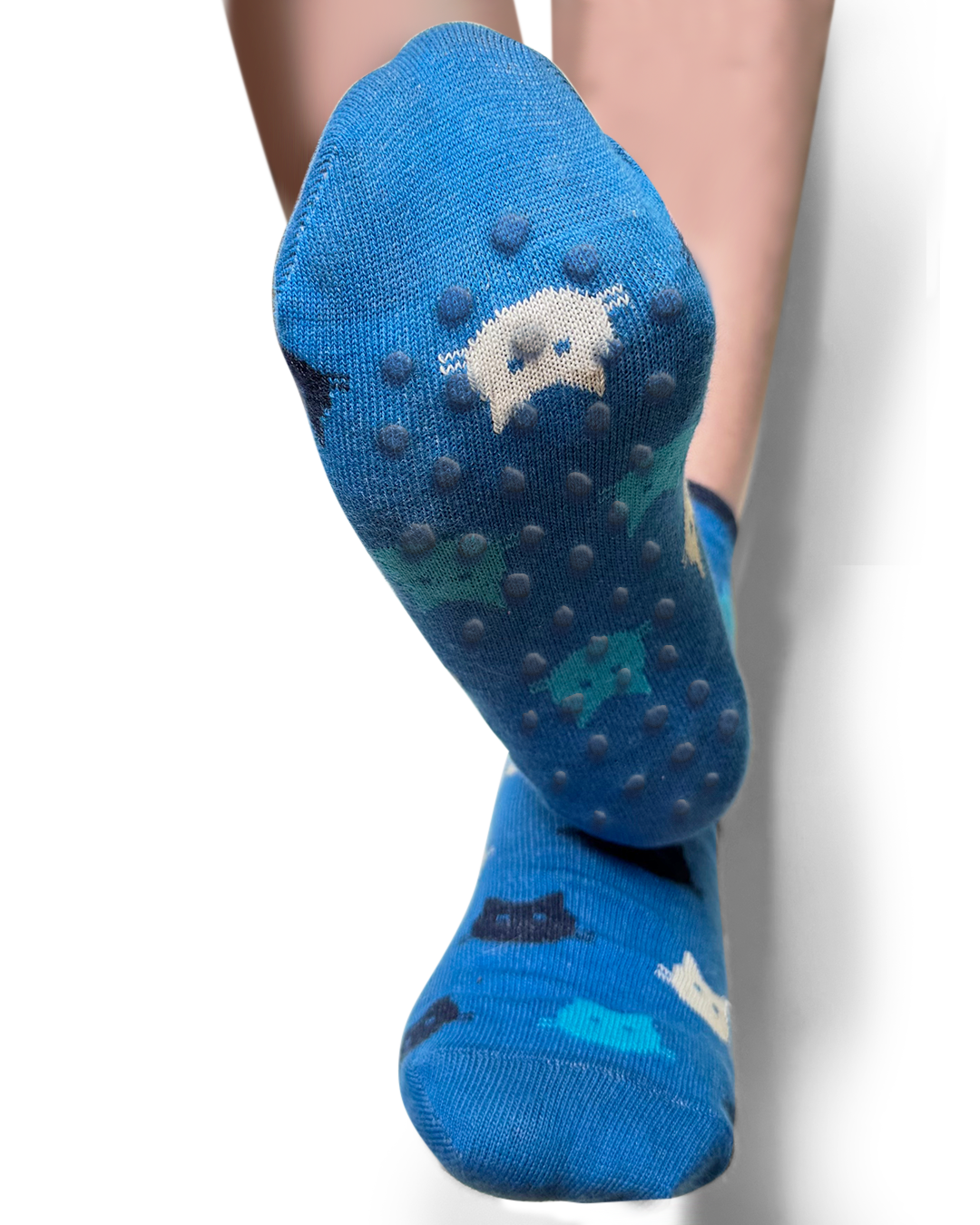 Calza di spugna antiscivolo cotone bio (bambini)