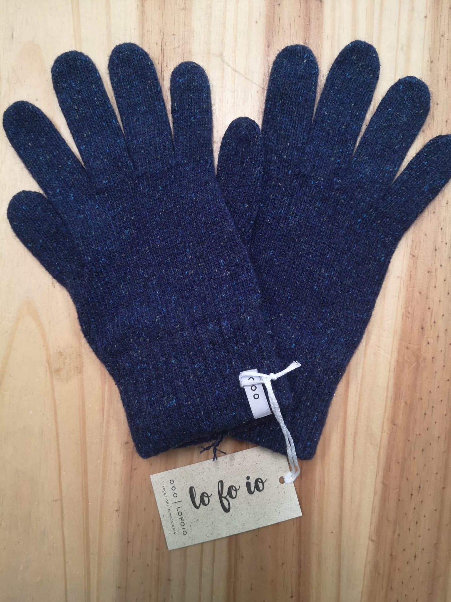 Guanti in lana rigenerata