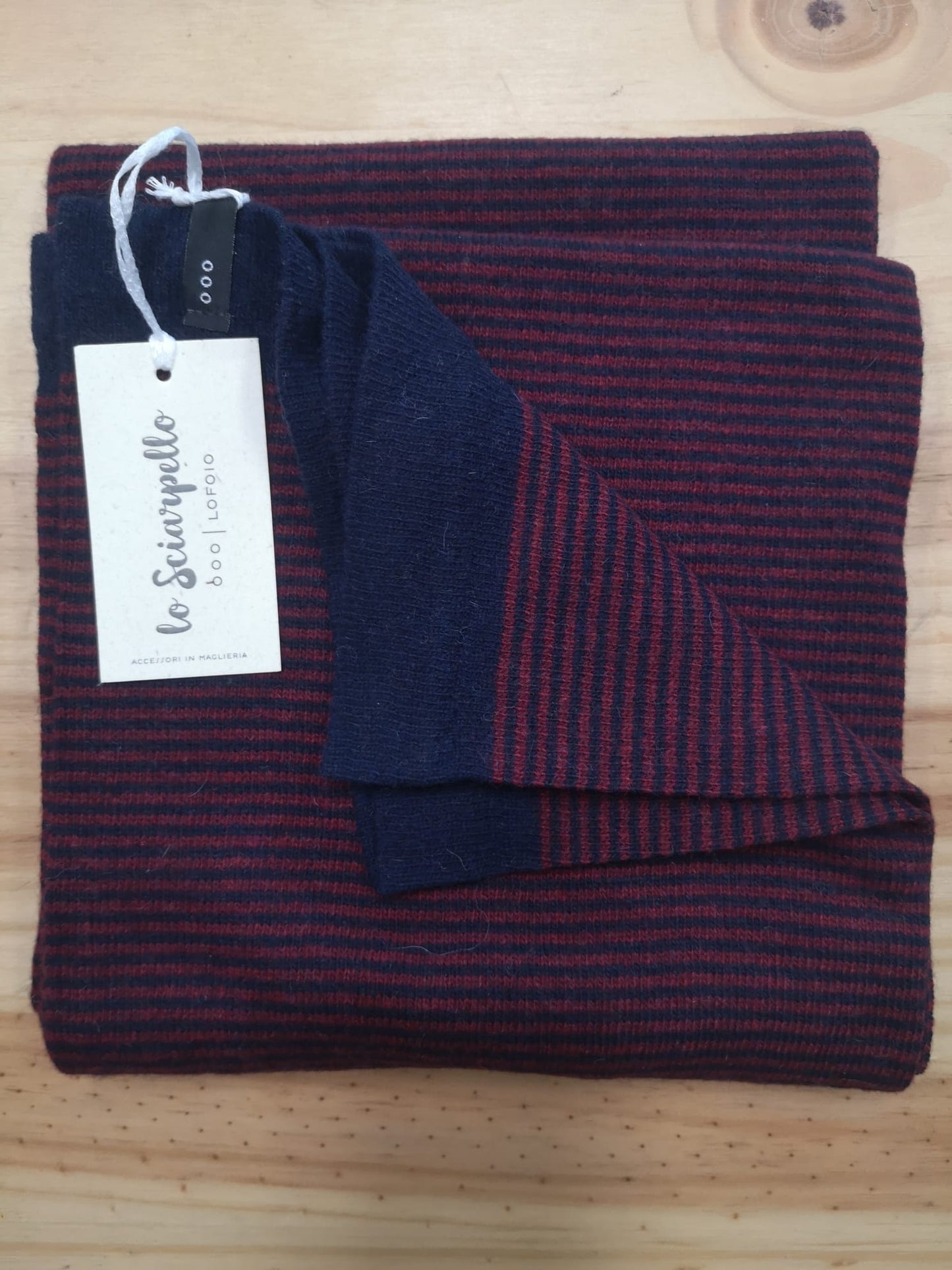 Sciarpa in lana rigenerata Sciarpello