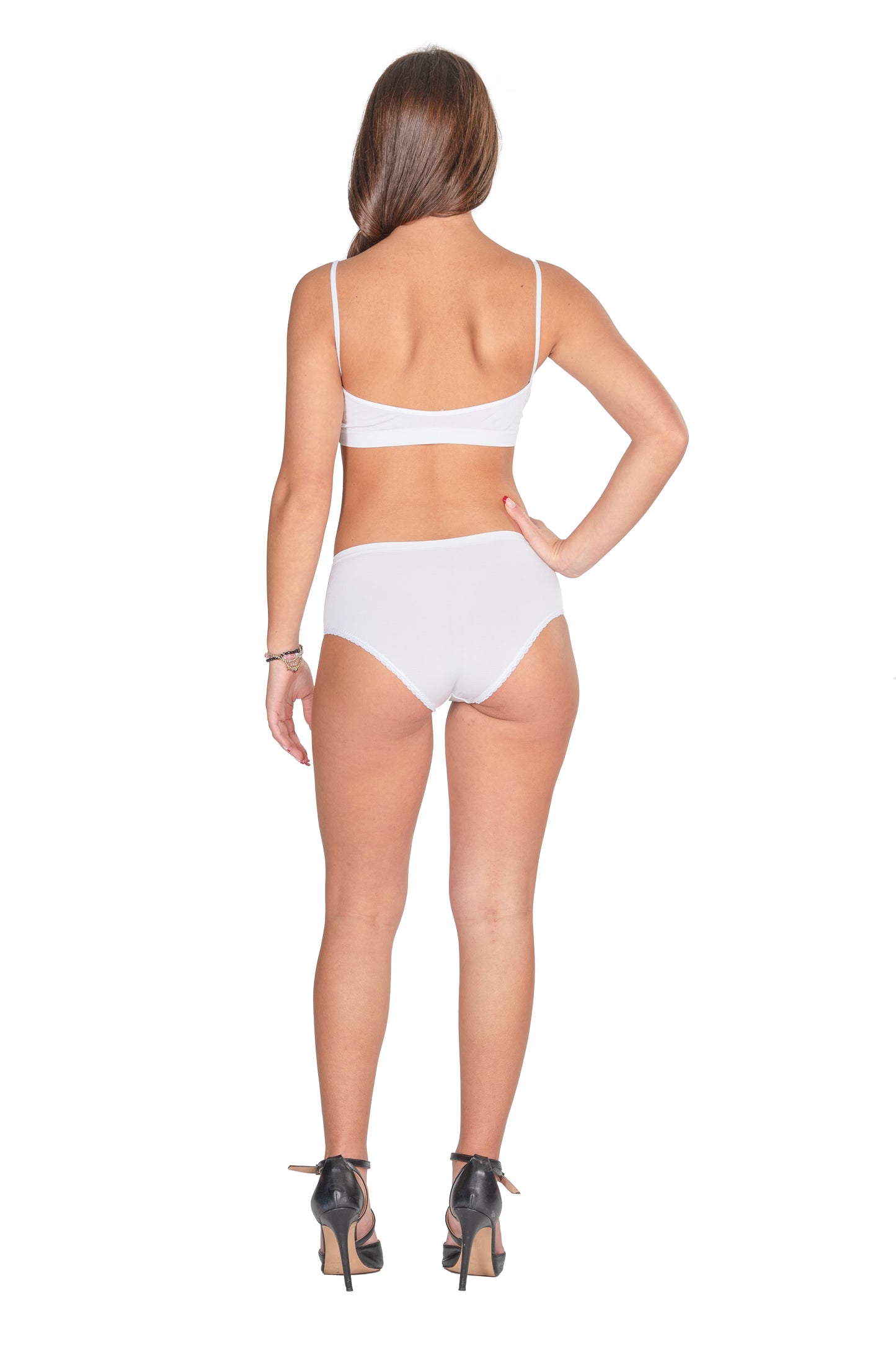 Coulotte vita alta seta vegetale/ricino