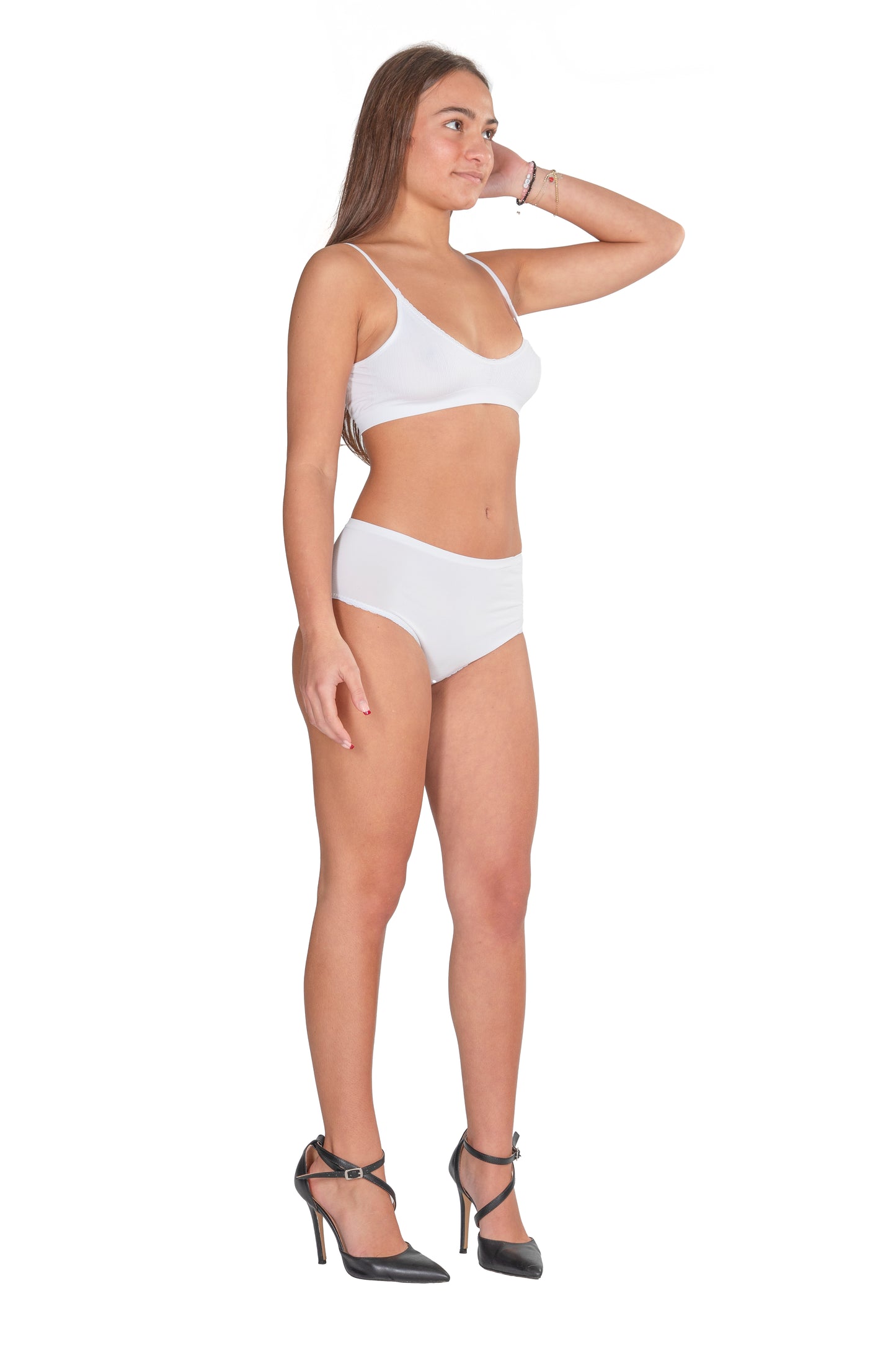 Coulotte vita alta seta vegetale/ricino