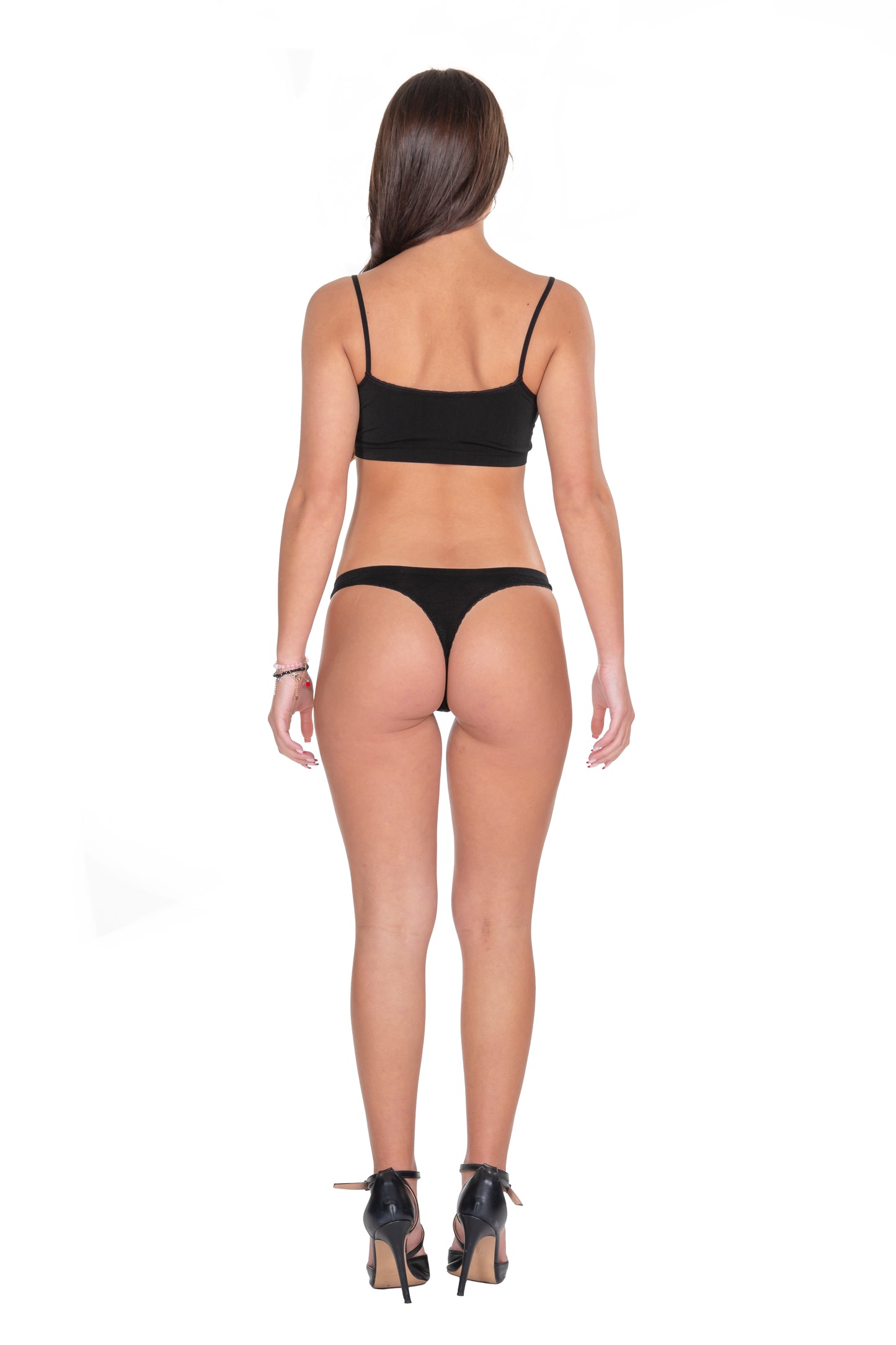 Top-Brassiere basic seta vegetale/ricino