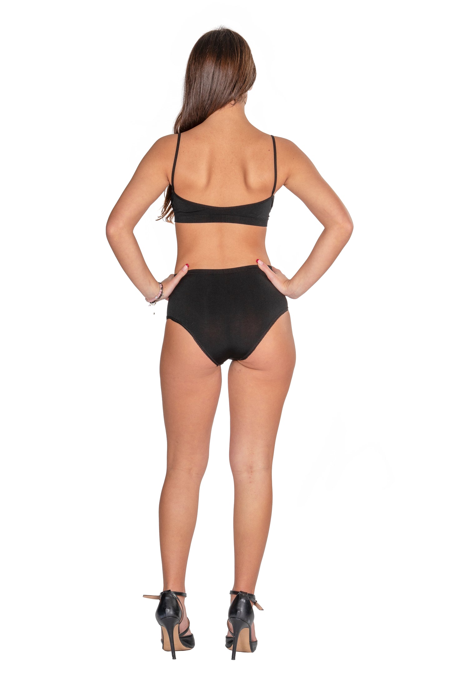 Coulotte vita alta seta vegetale/ricino