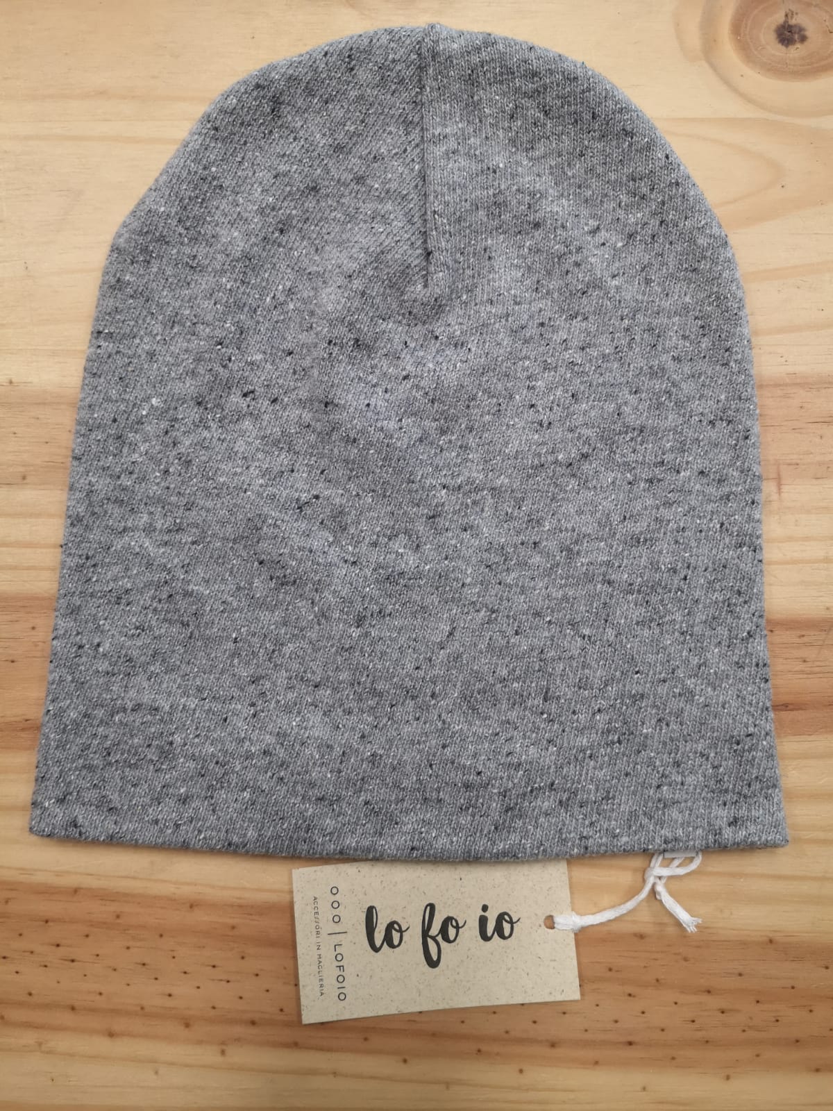 Cappello in lana rigenerata