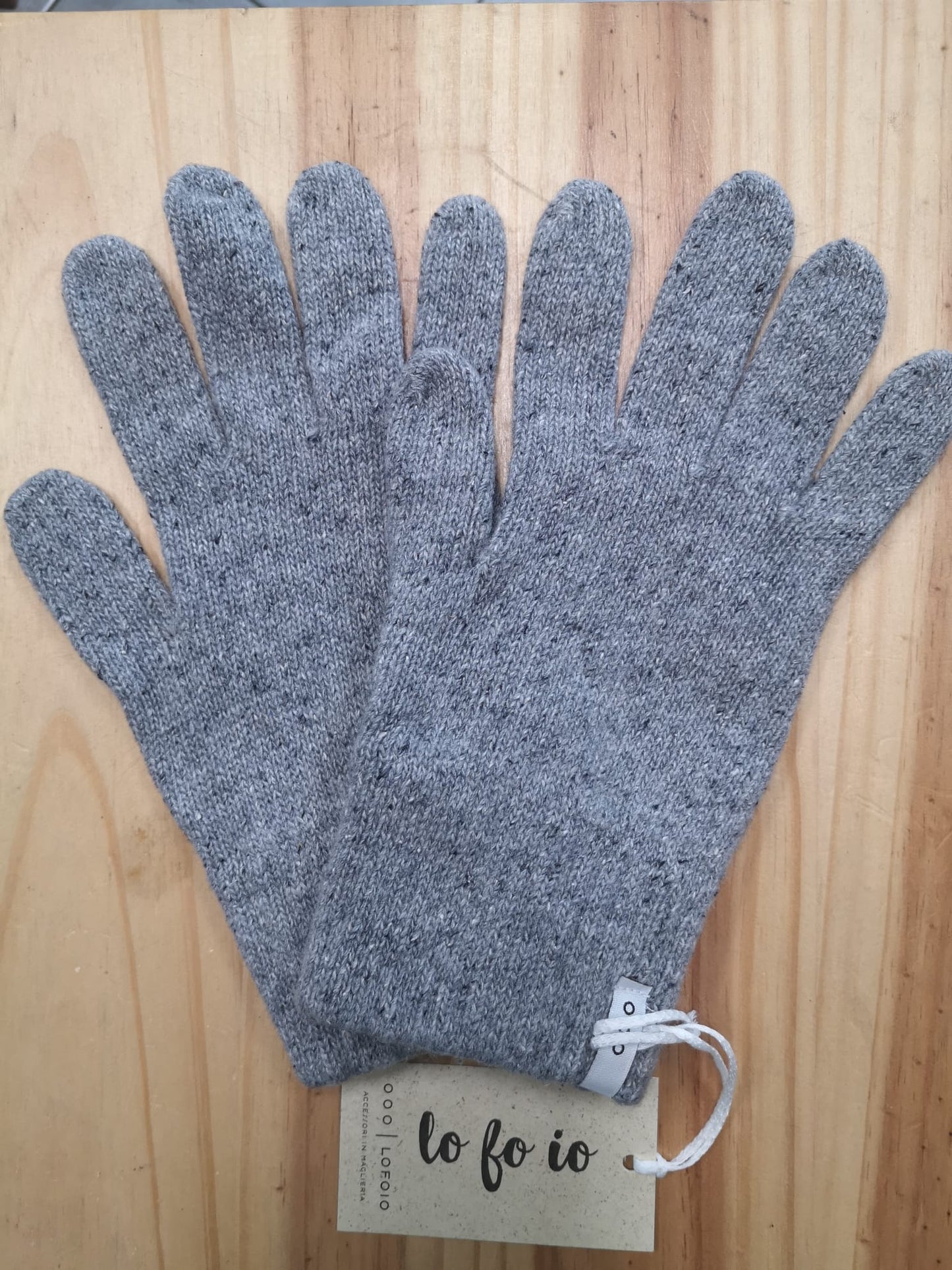 Guanti in lana rigenerata