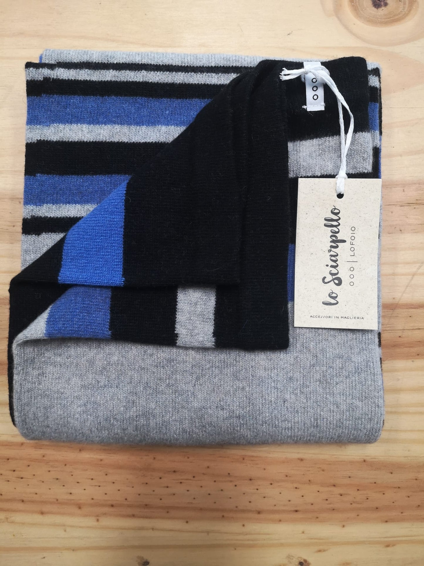 Sciarpa in lana rigenerata Sciarpello