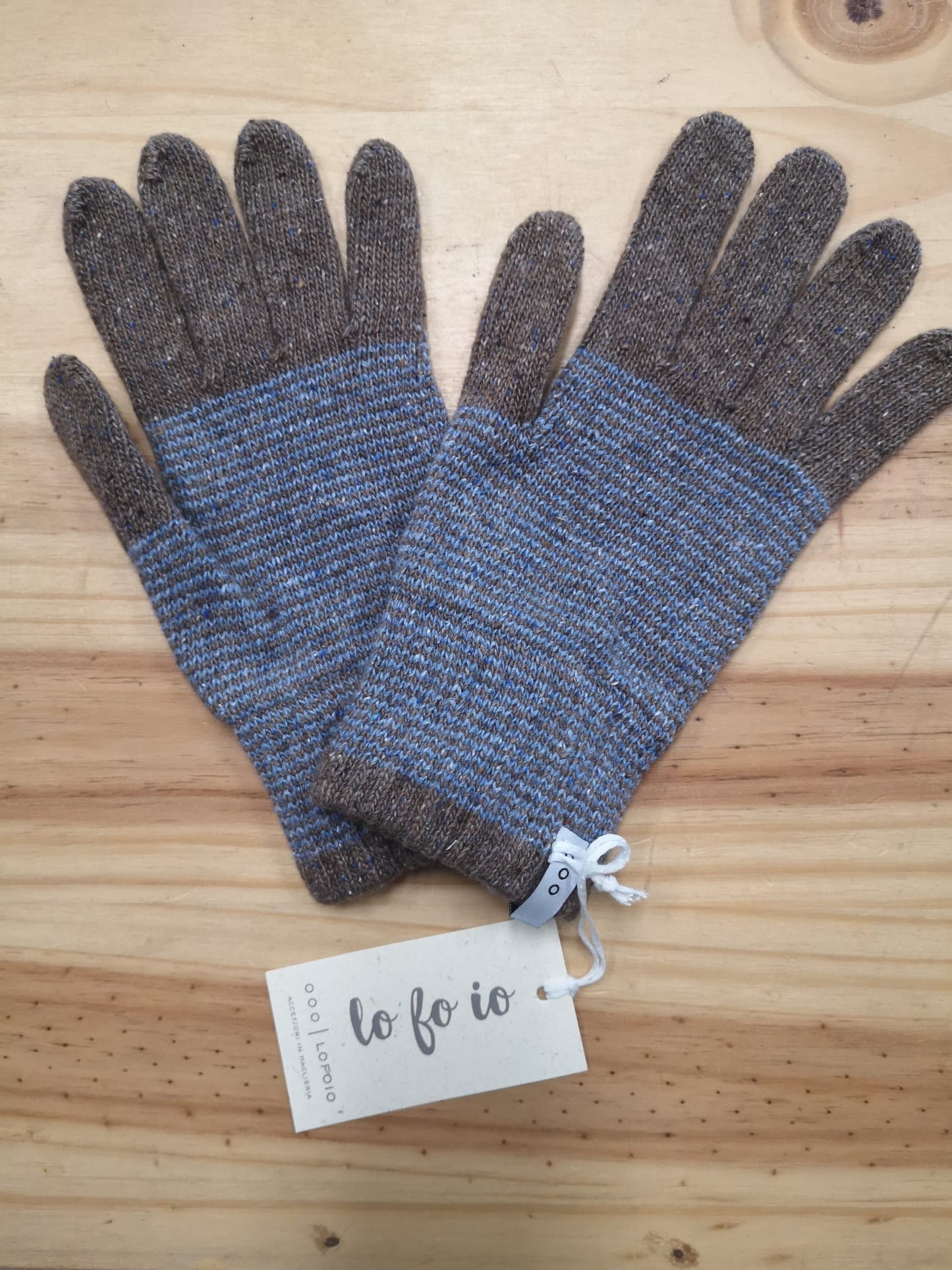 Guanti in lana rigenerata