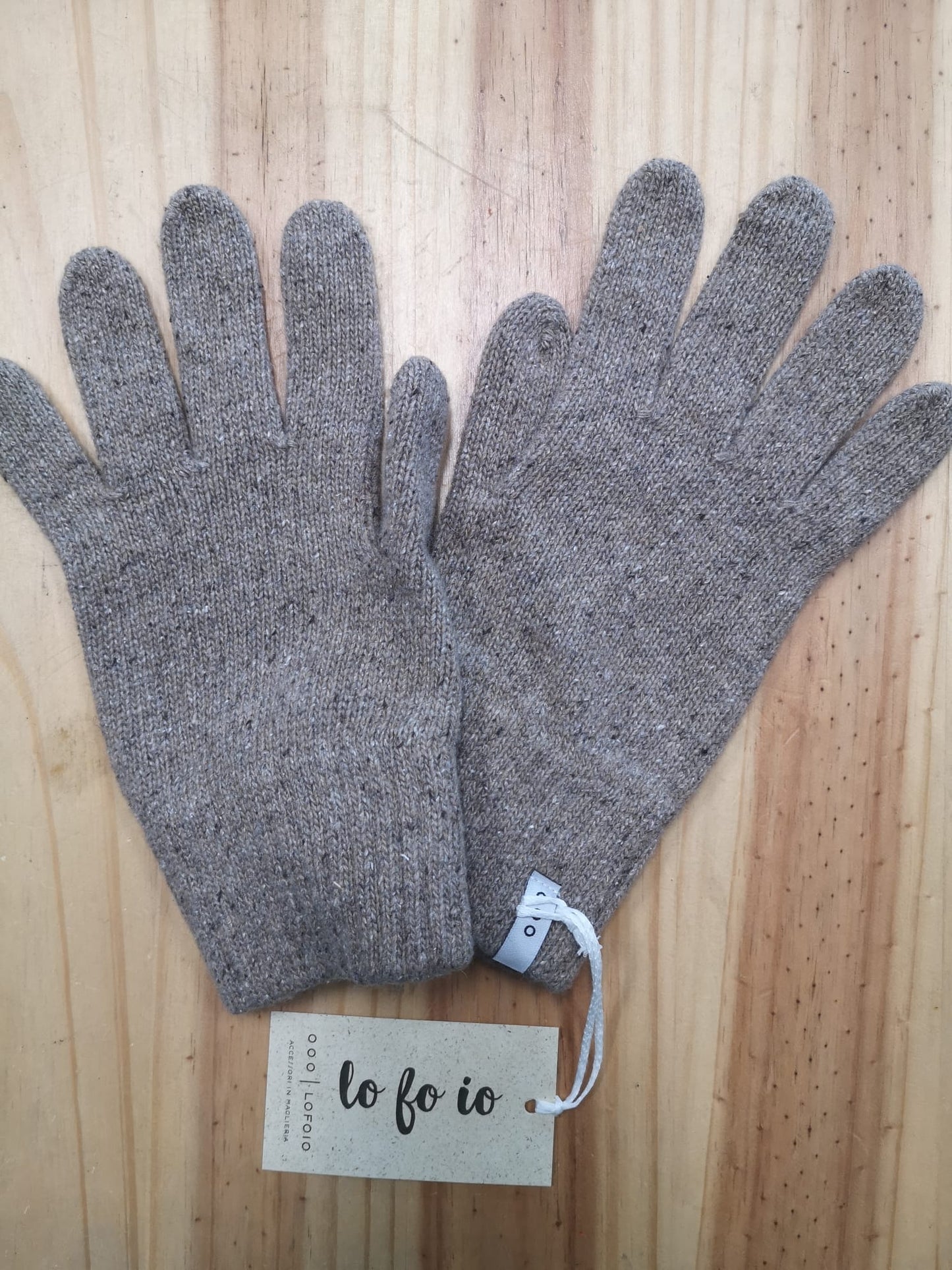 Guanti in lana rigenerata