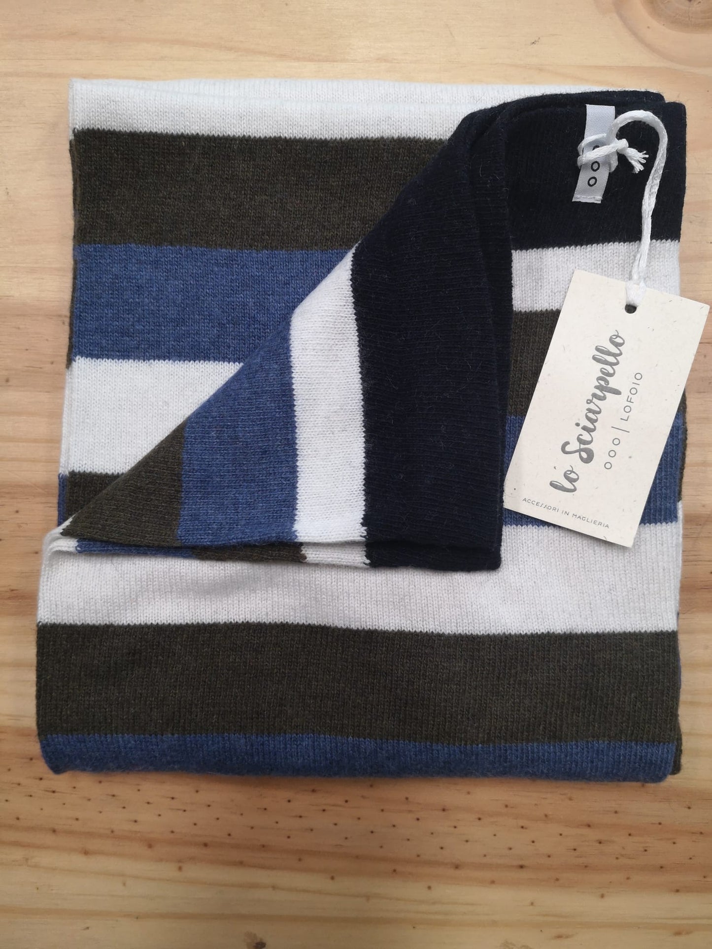 Sciarpa in lana rigenerata Sciarpello