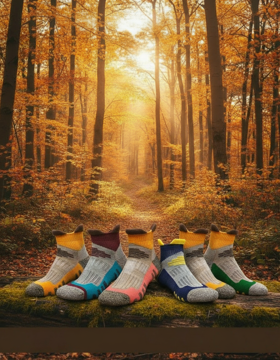 Collezione Calze da Trekking - Bosco Autunnale