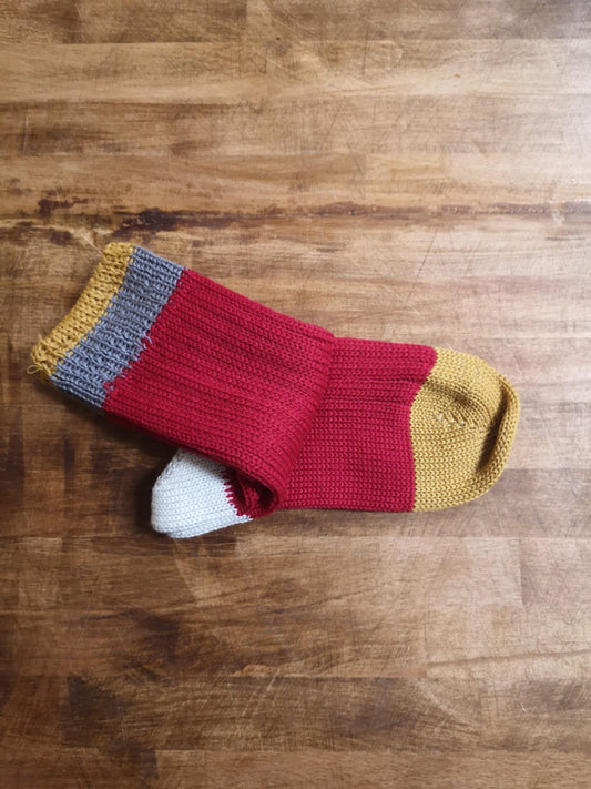 Calza Jaquard Lana Merinos