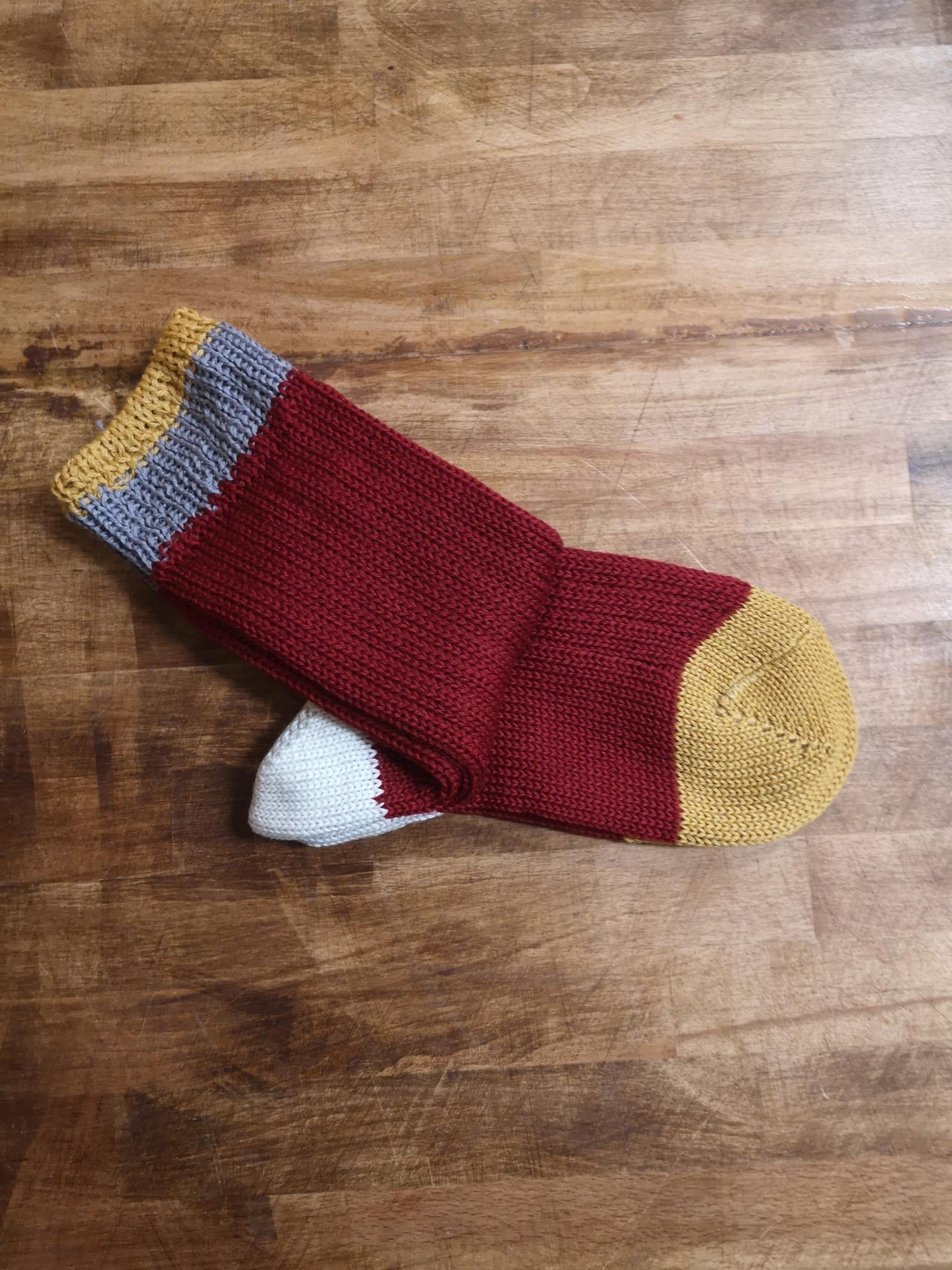 Calza Jaquard Lana Merinos