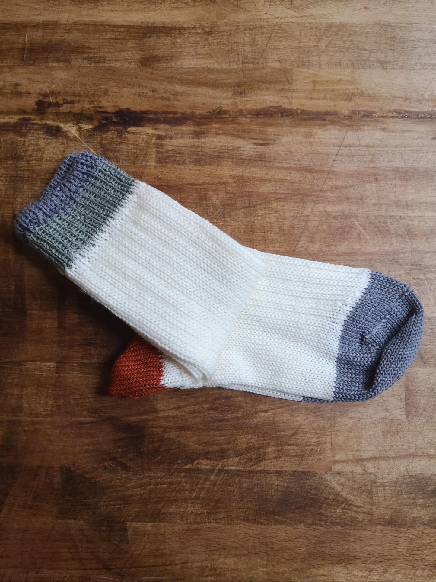 Calza Jaquard Lana Merinos